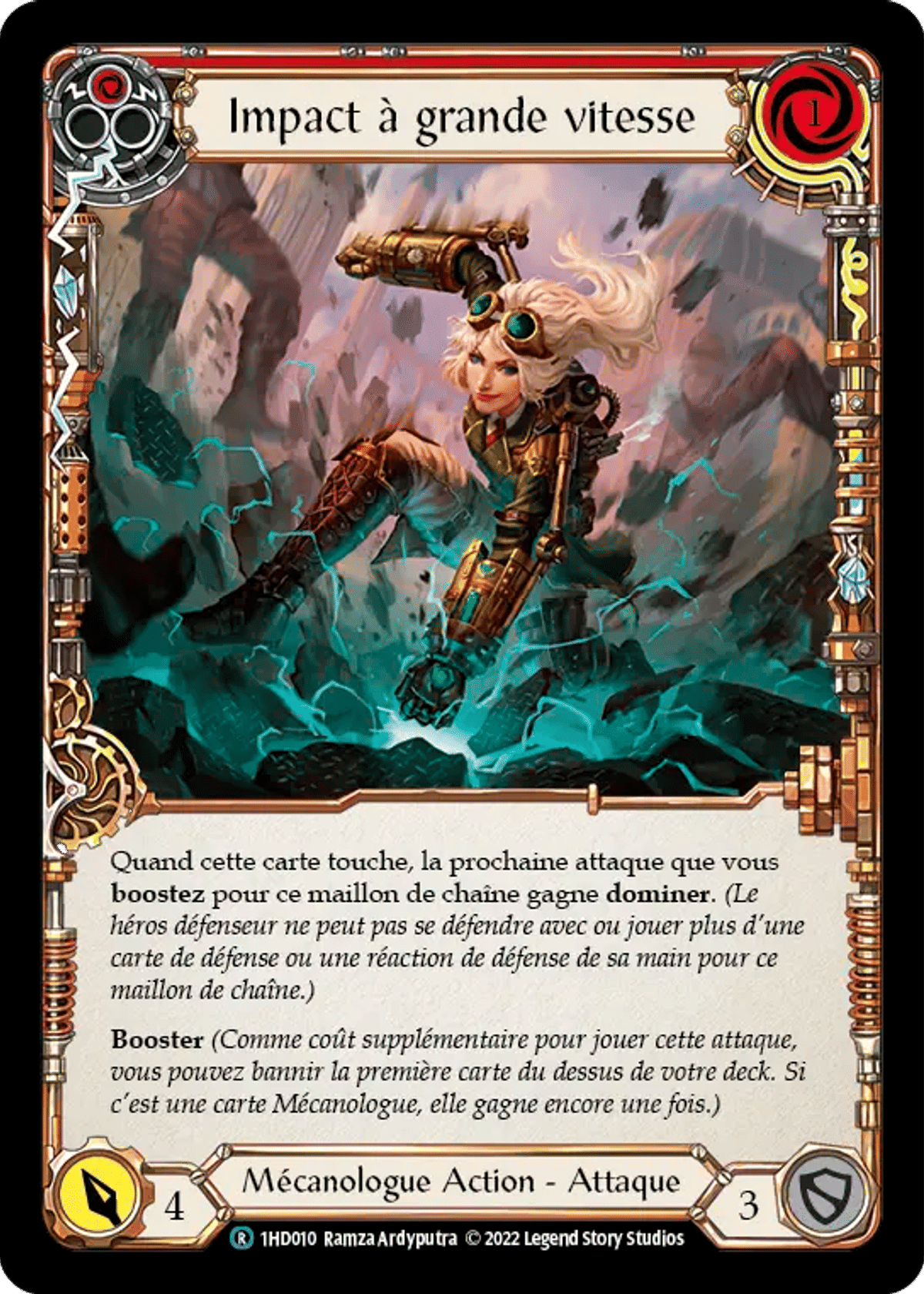 Impact à grande vitesse from Dash - Blitz Deck - Flesh and Blood