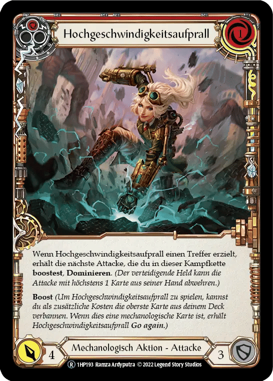 High Speed Impact (Red) — History Pack 1 - Black Label — Flesh and Blood