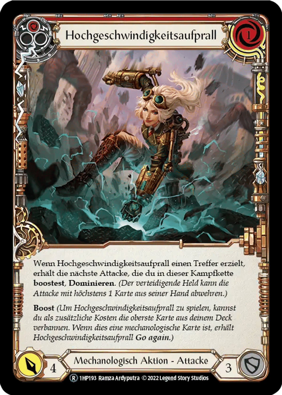 High Speed Impact (Red) from History Pack 1 - Black Label - Flesh and Blood