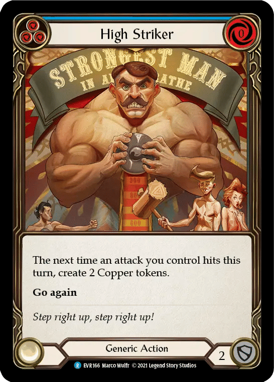 High Striker (Blue) — Everfest — Flesh and Blood