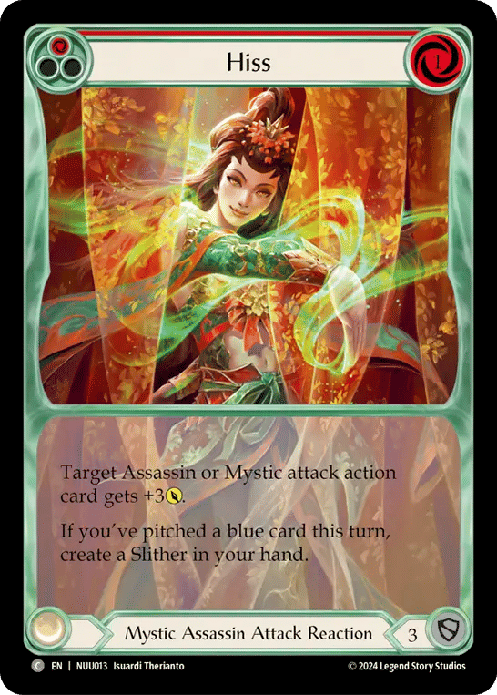 Hiss (Red) — Nuu - Blitz Deck — Flesh and Blood