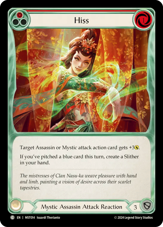 Hiss (Red) — Part the Mistveil — Flesh and Blood