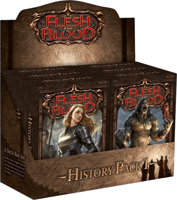 History Pack 1 Blitz Deck Display ā History Pack 1 ā Flesh and Blood