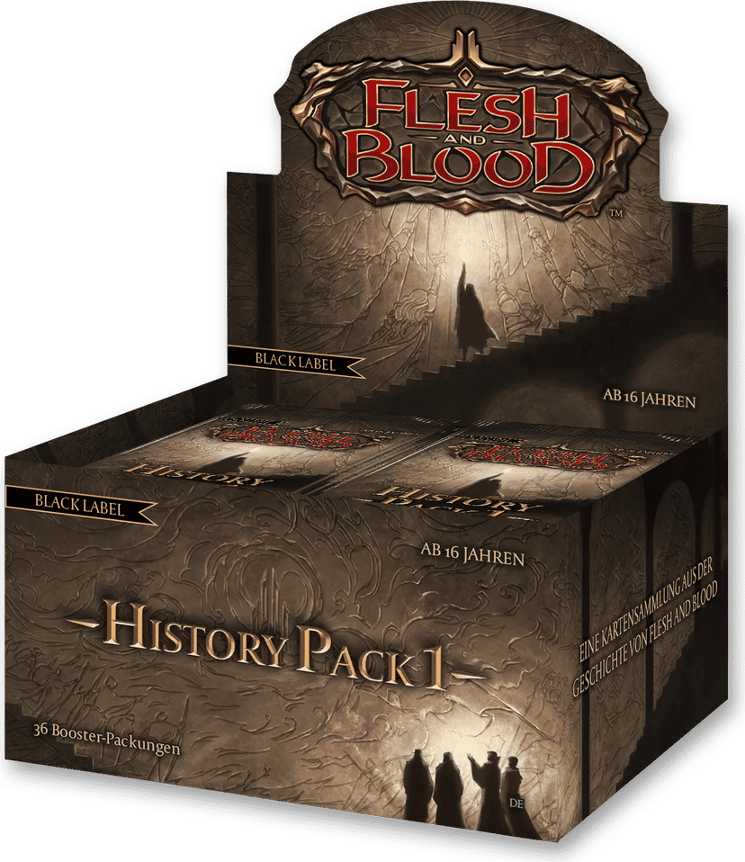 History Pack 2 - Black Label Booster Box from History Pack 2 - Black Label - Flesh and Blood