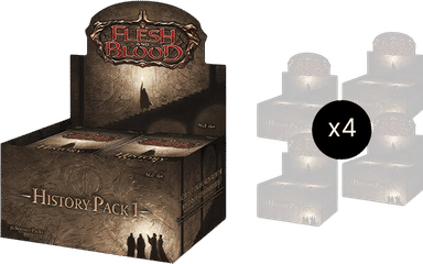 Product image for History Pack 1 - Black Label Case (4 Booster Boxes)