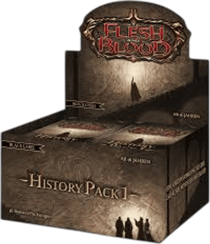 History Pack 1 - Black Label Booster Box from History Pack 1 - Black Label - Flesh and Blood
