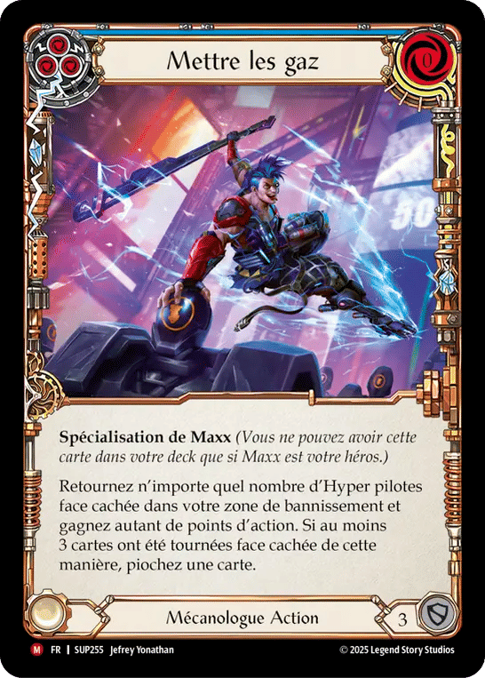 Mettre les gaz — Super Slam — Flesh and Blood