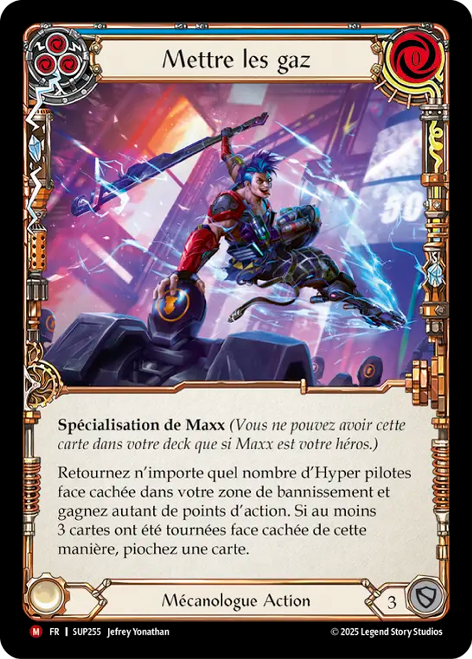 Mettre les gaz — Super Slam — Flesh and Blood