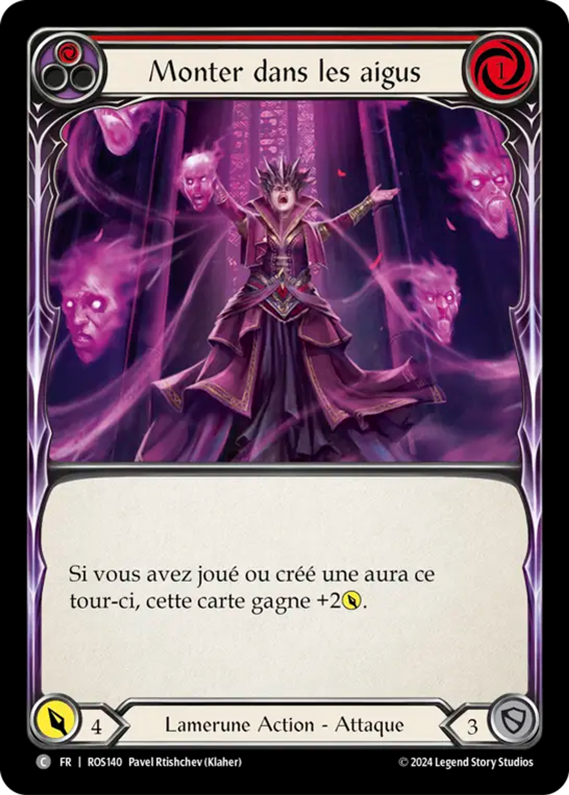 Monter dans les aigus — Rosetta — Flesh and Blood