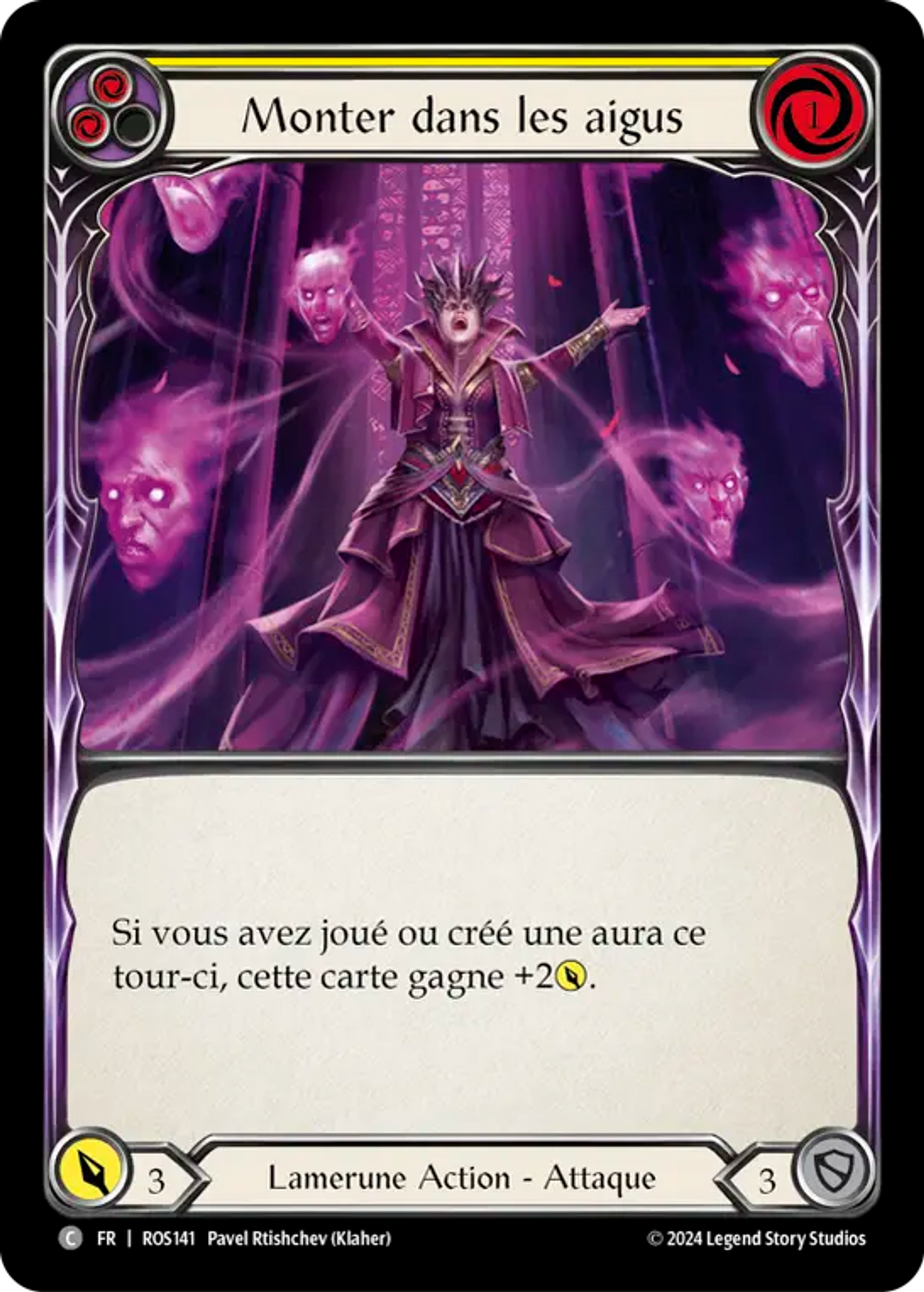 Monter dans les aigus — Rosetta — Flesh and Blood