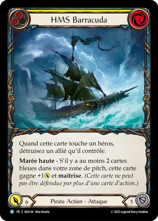 HMS Barracuda — High Seas — Flesh and Blood