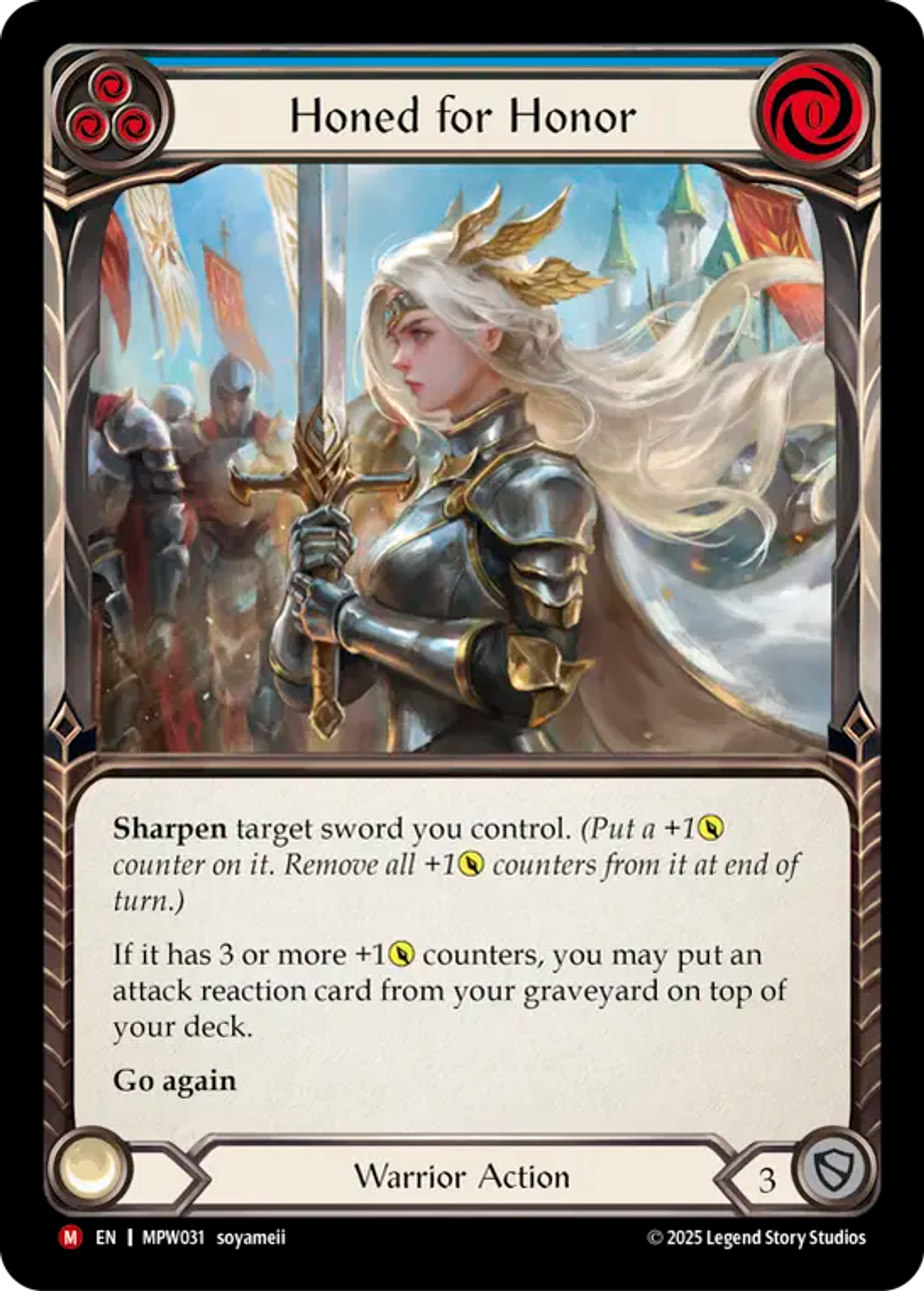 Honed for Honor — Mastery Pack Warrior — Flesh and Blood