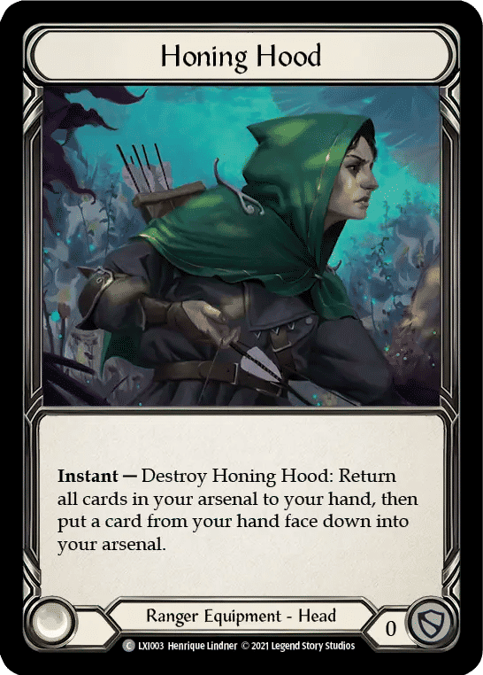 Honing Hood — Lexi - Blitz Deck — Flesh and Blood