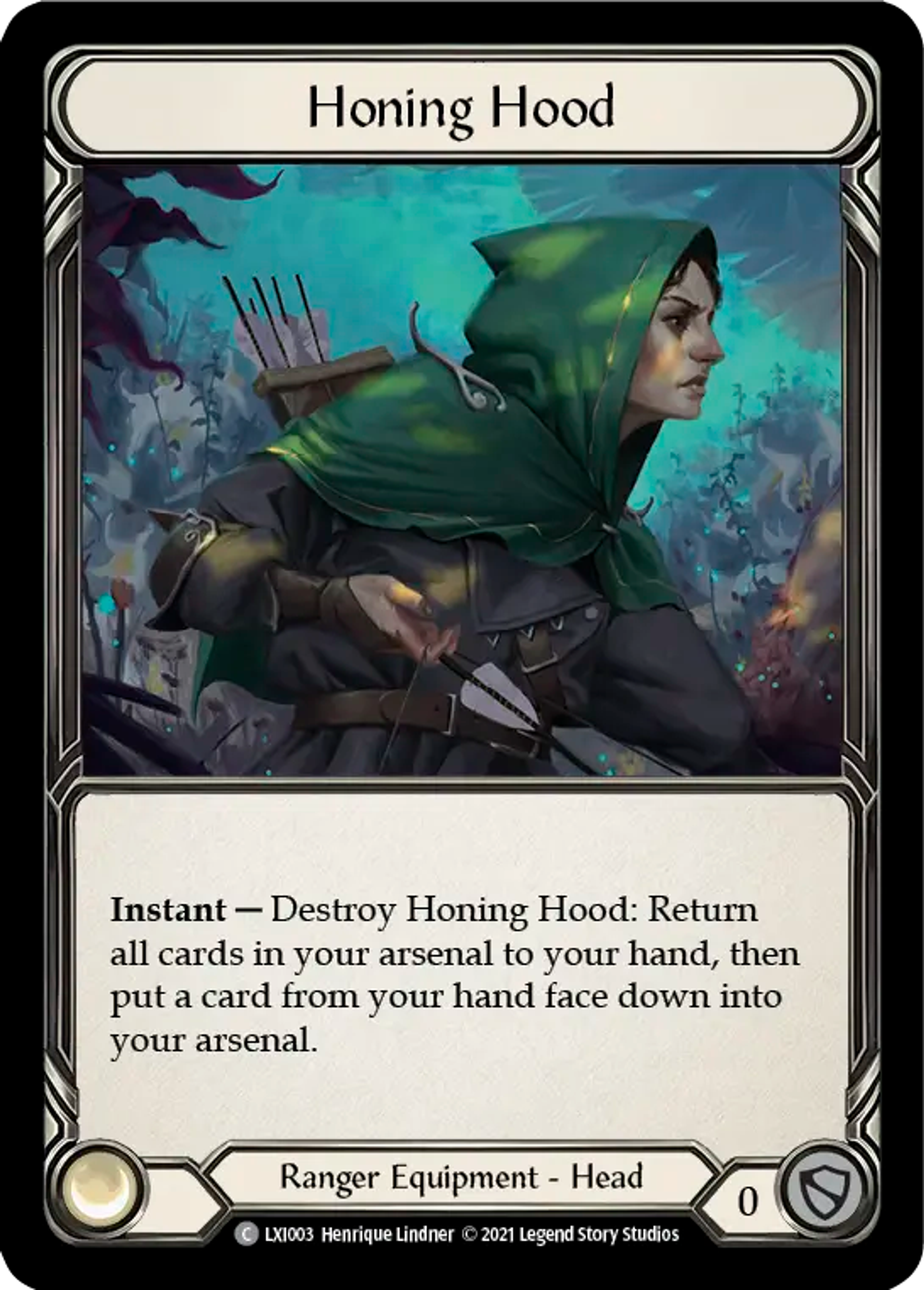 Honing Hood — Lexi - Blitz Deck — Flesh and Blood