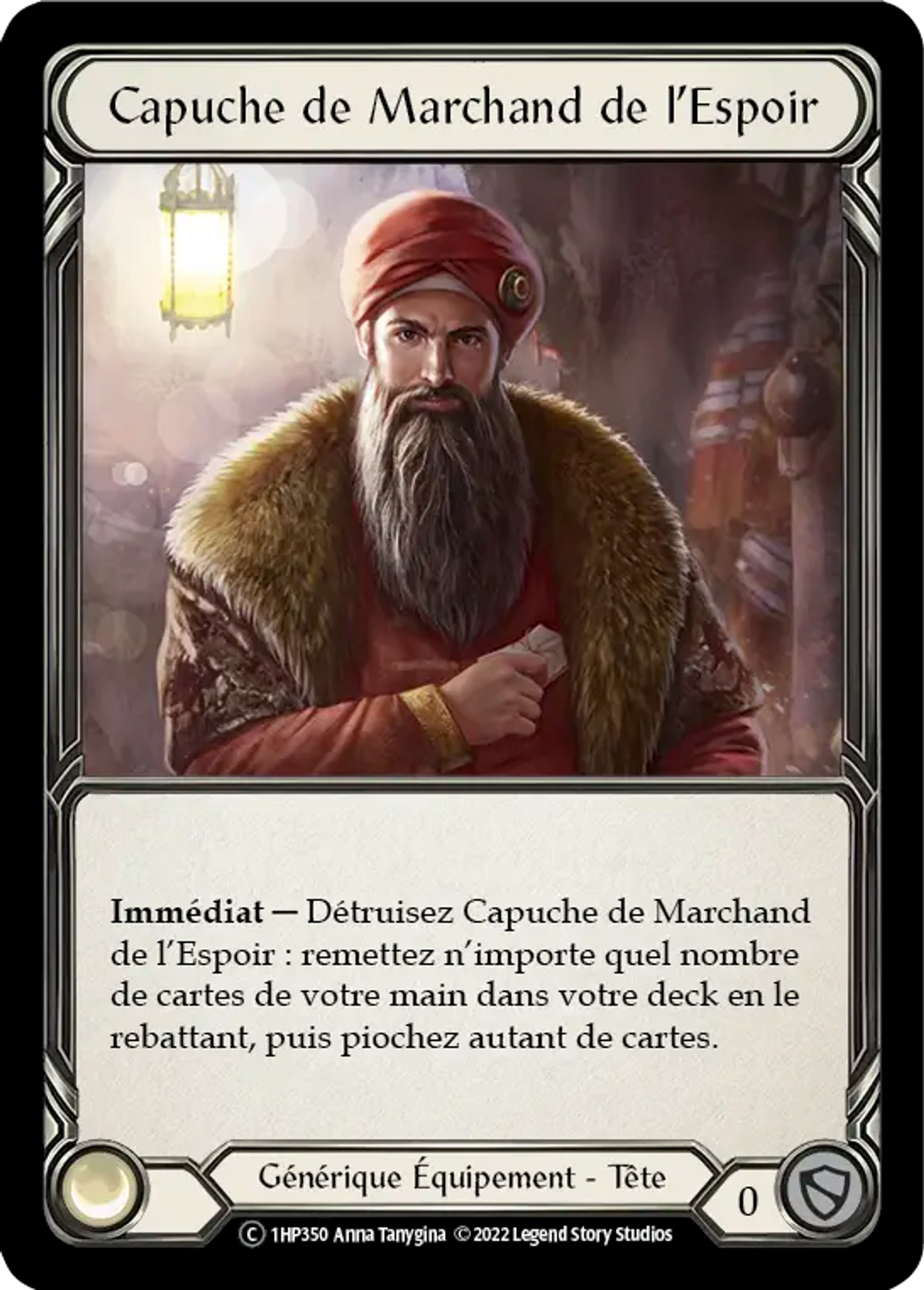 Capuche de Marchand de l'Espoir — History Pack 1 - Black Label — Flesh and Blood