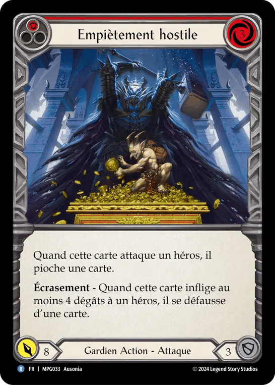 Empiètement hostile — Mastery Pack Guardian — Flesh and Blood