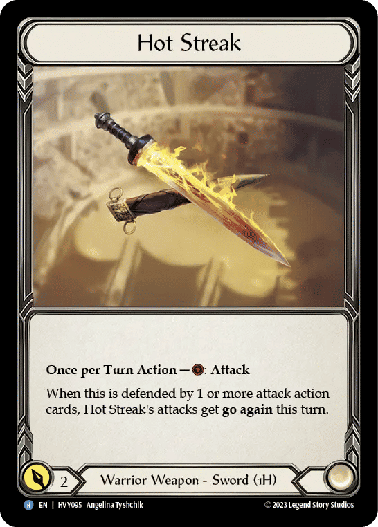 Hot Streak — Heavy Hitters — Flesh and Blood