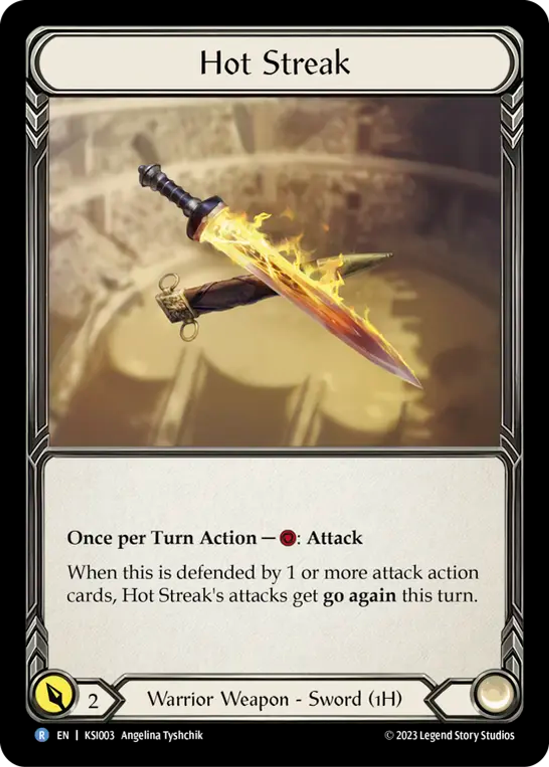 Hot Streak — Kassai - Heavy Hitters Blitz Deck — Flesh and Blood