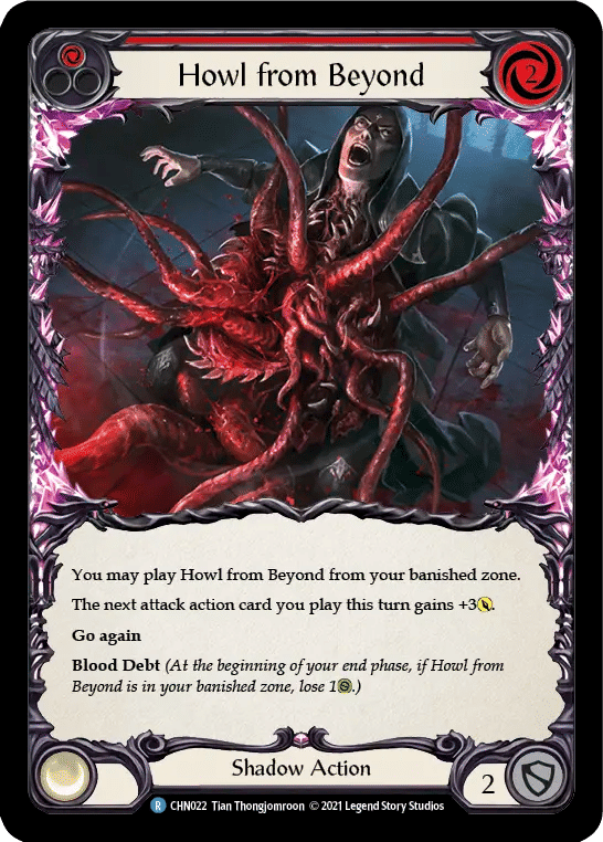 Howl from Beyond (Red) — Chane - Blitz Deck — Flesh and Blood