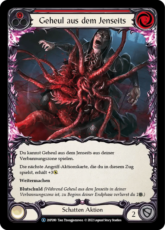Howl from Beyond (Red) — History Pack 2 - Black Label — Flesh and Blood