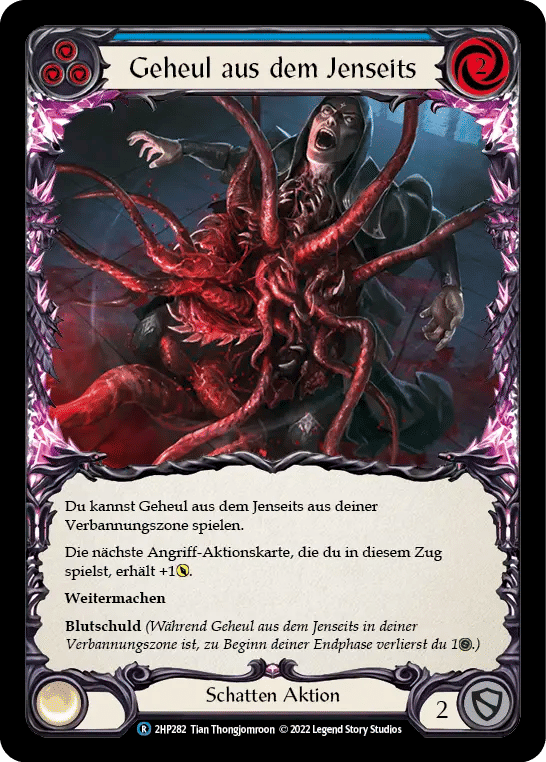 Howl from Beyond (Blue) — History Pack 2 - Black Label — Flesh and Blood