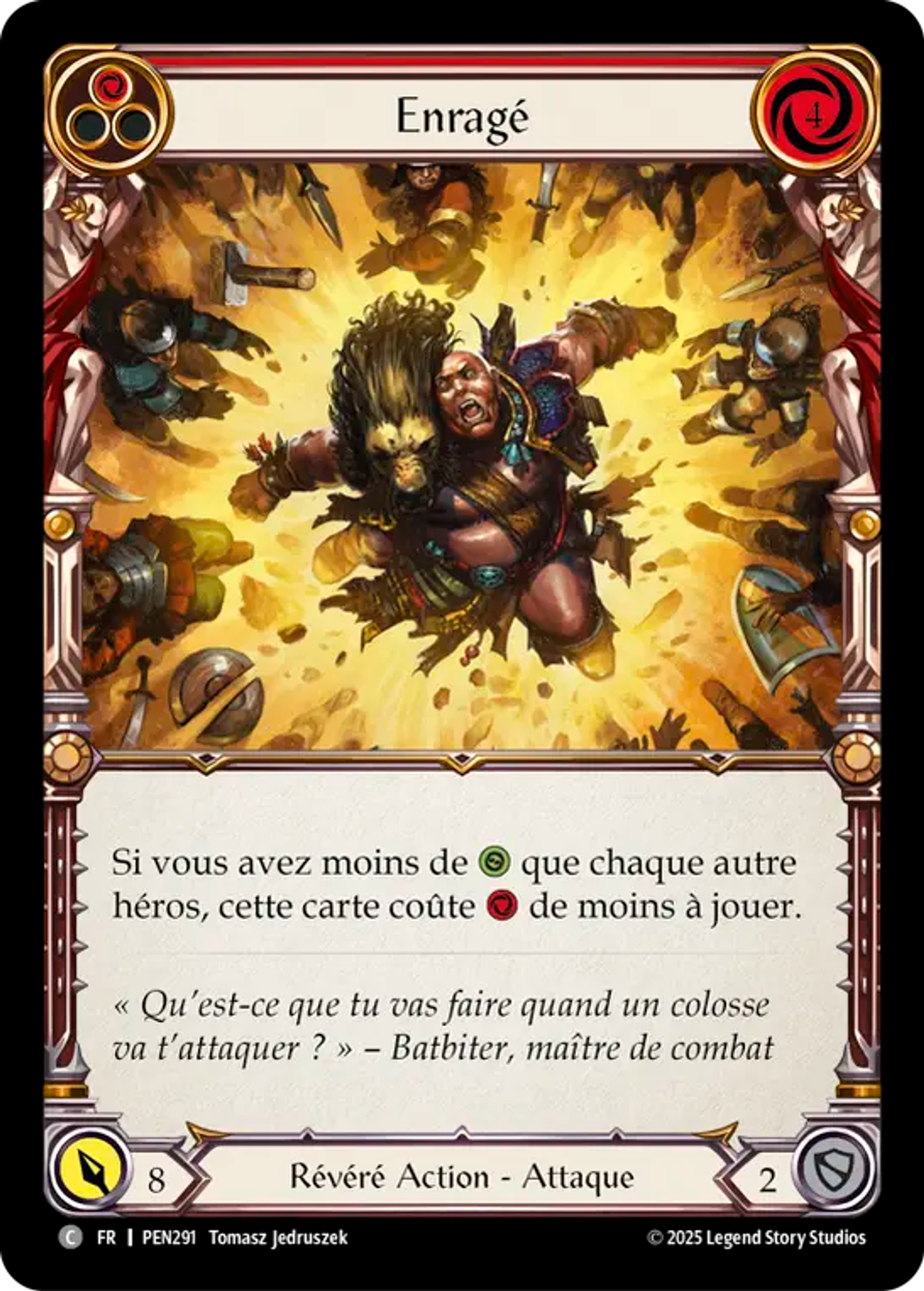 Hulk Up (Red) — Compendium of Rathe — Flesh and Blood