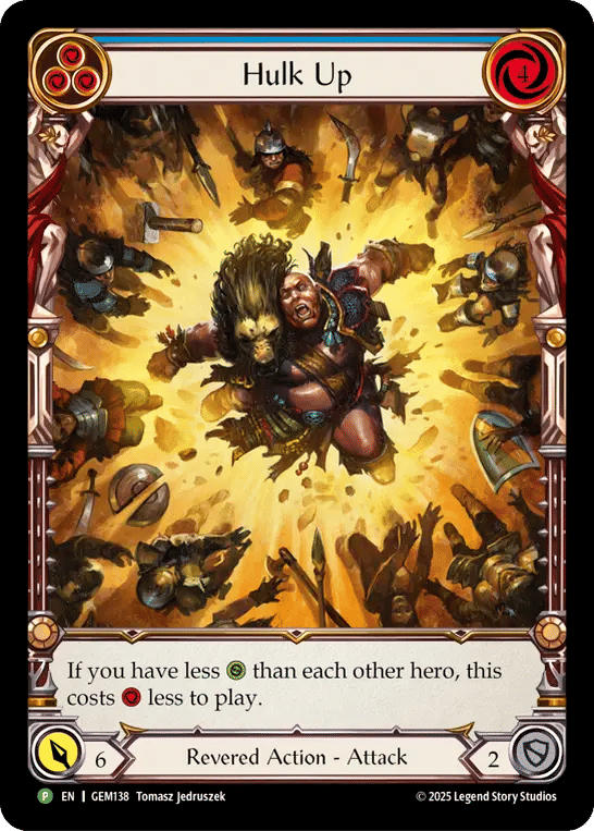 Hulk Up — GEM - Pack 4 — Flesh and Blood