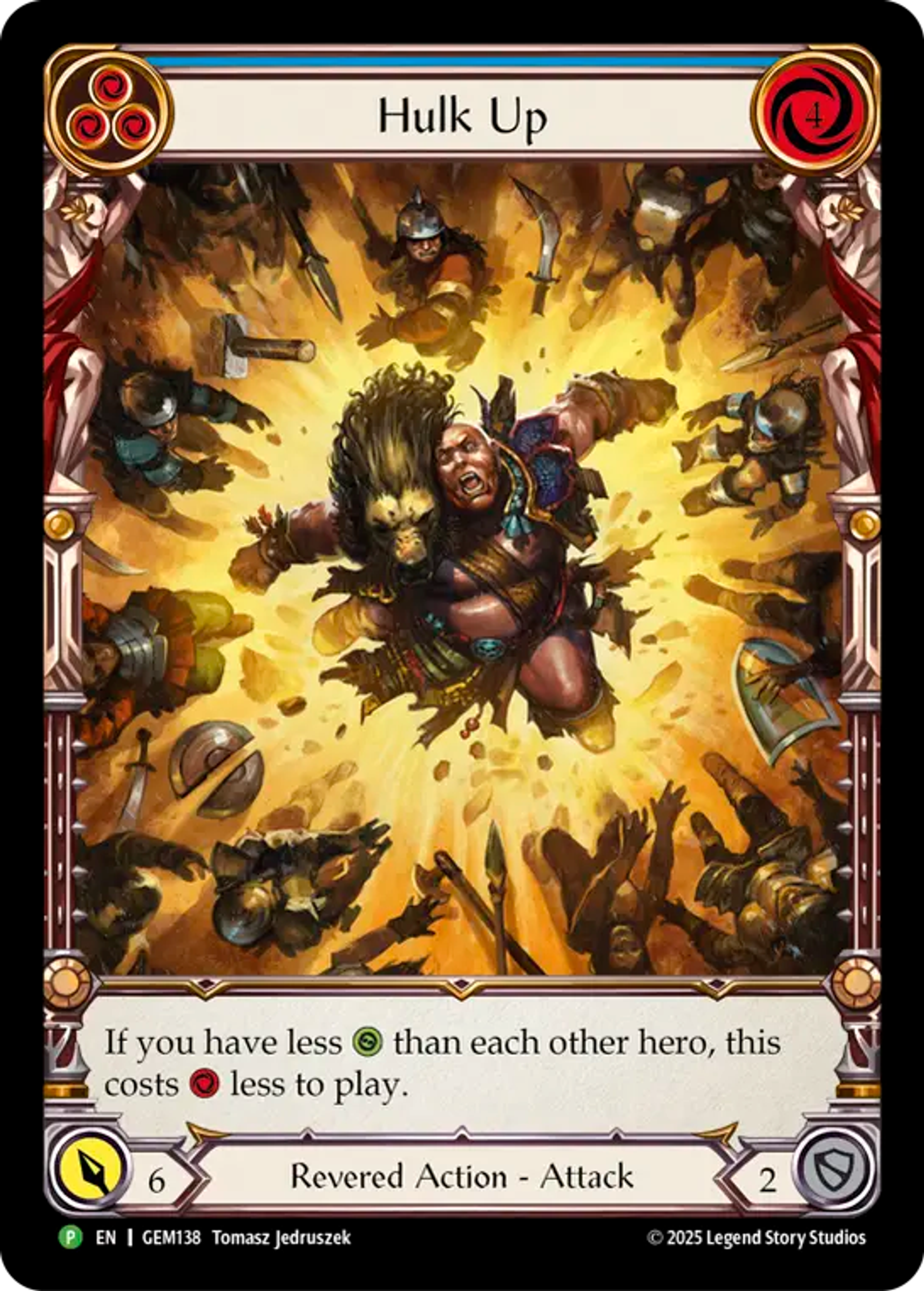 Hulk Up — GEM - Pack 4 — Flesh and Blood