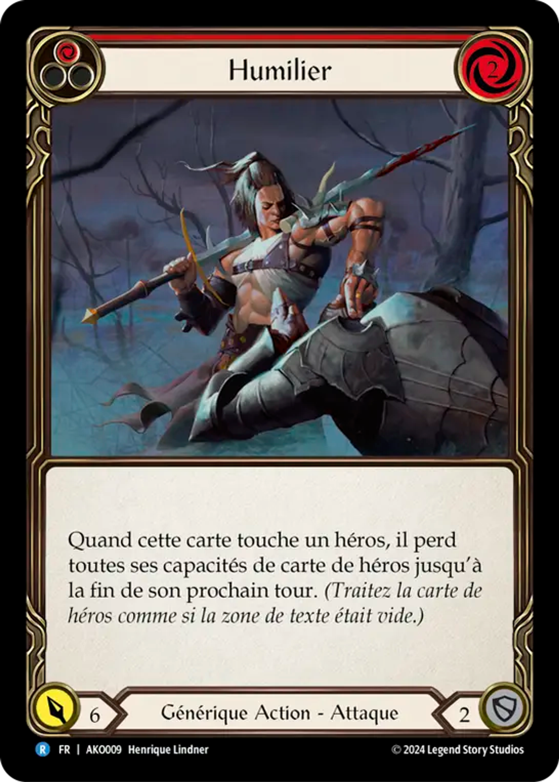 Humilier — Armory Deck - Kayo, Armed and Dangerous — Flesh and Blood