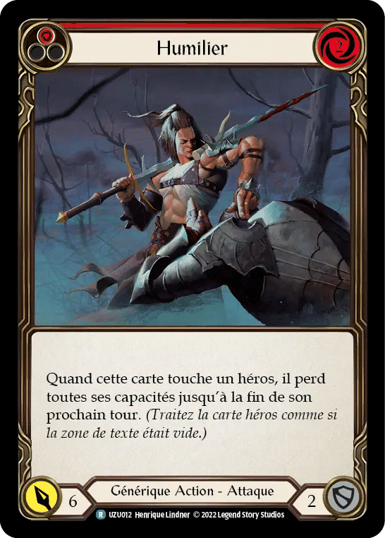 Humilier — Uzuri - Blitz Deck — Flesh and Blood