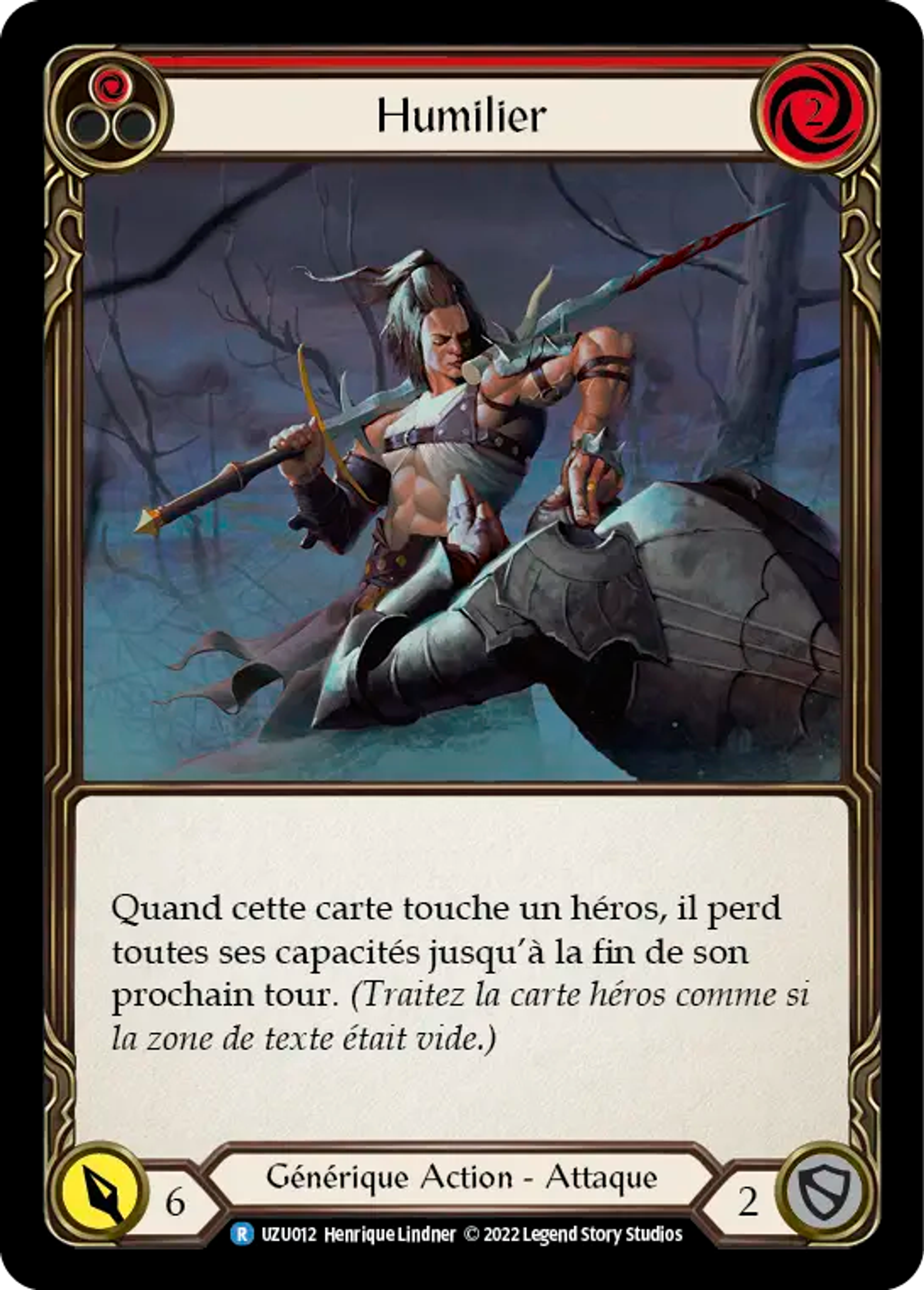 Humilier — Uzuri - Blitz Deck — Flesh and Blood