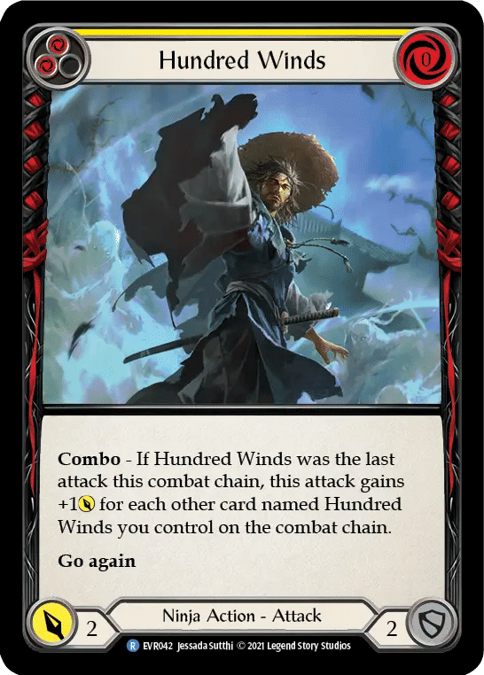Hundred Winds (Yellow) — Everfest — Flesh and Blood