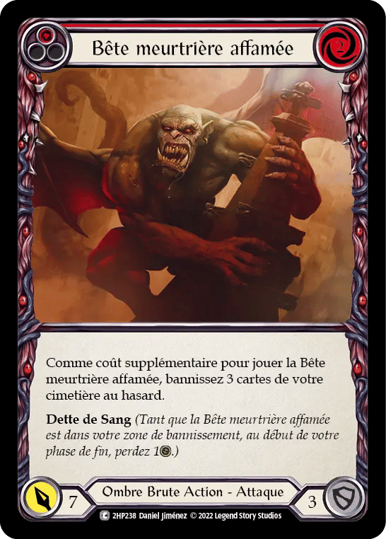 Bête meurtrière affamée — History Pack 2 - Black Label — Flesh and Blood