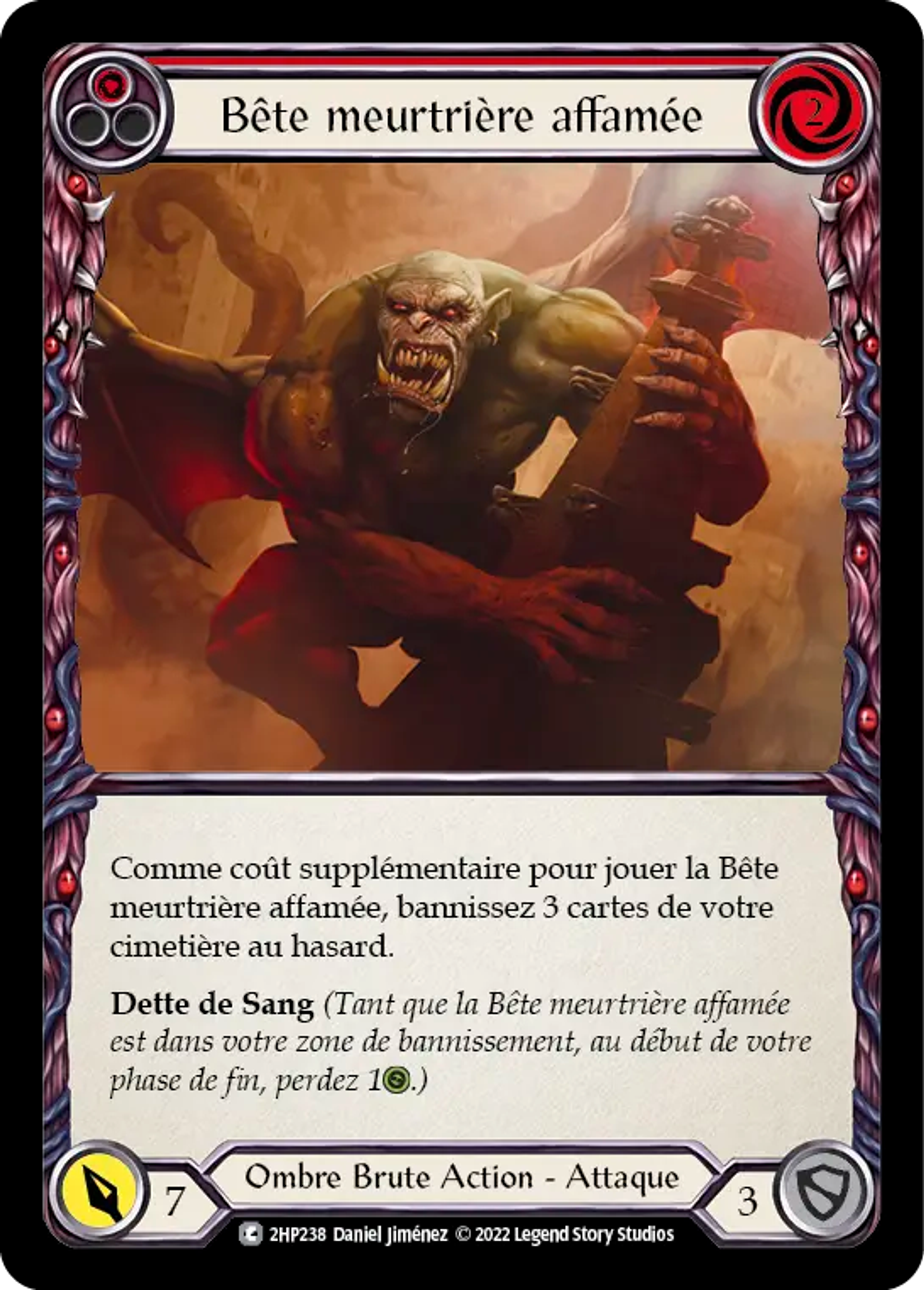 Bête meurtrière affamée — History Pack 2 - Black Label — Flesh and Blood