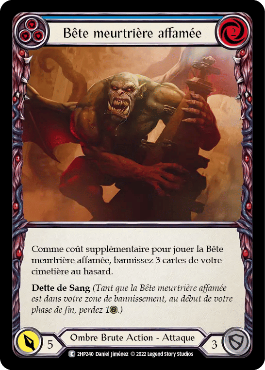 Bête meurtrière affamée — History Pack 2 - Black Label — Flesh and Blood