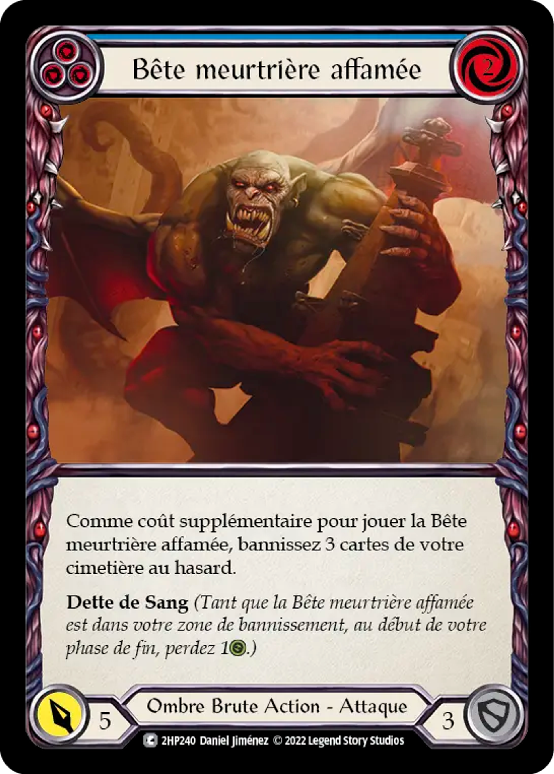 Bête meurtrière affamée — History Pack 2 - Black Label — Flesh and Blood