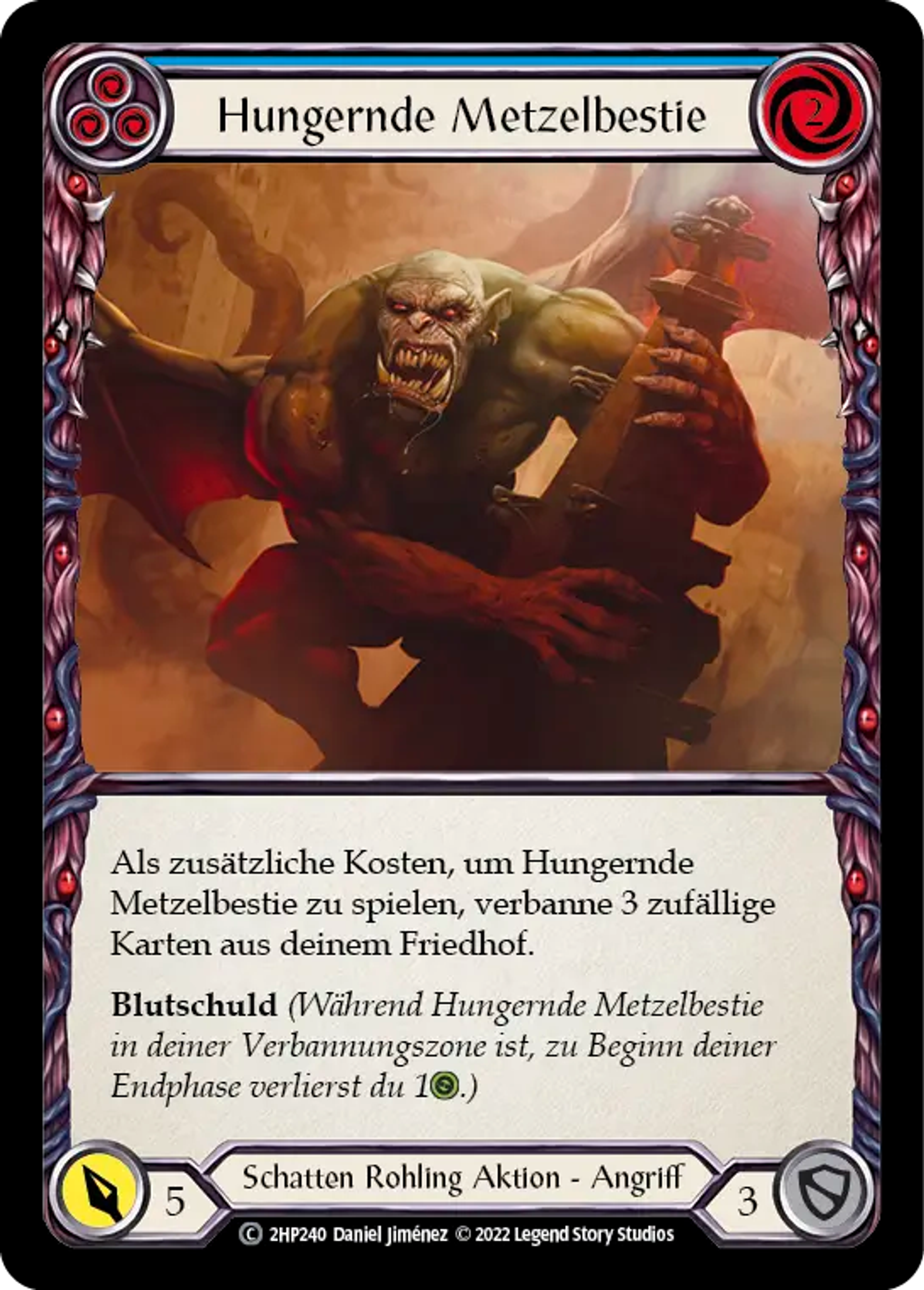 Bête meurtrière affamée — History Pack 2 - Black Label — Flesh and Blood