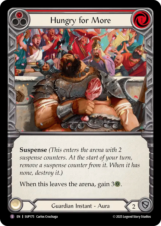 Hungry for More — Super Slam — Flesh and Blood