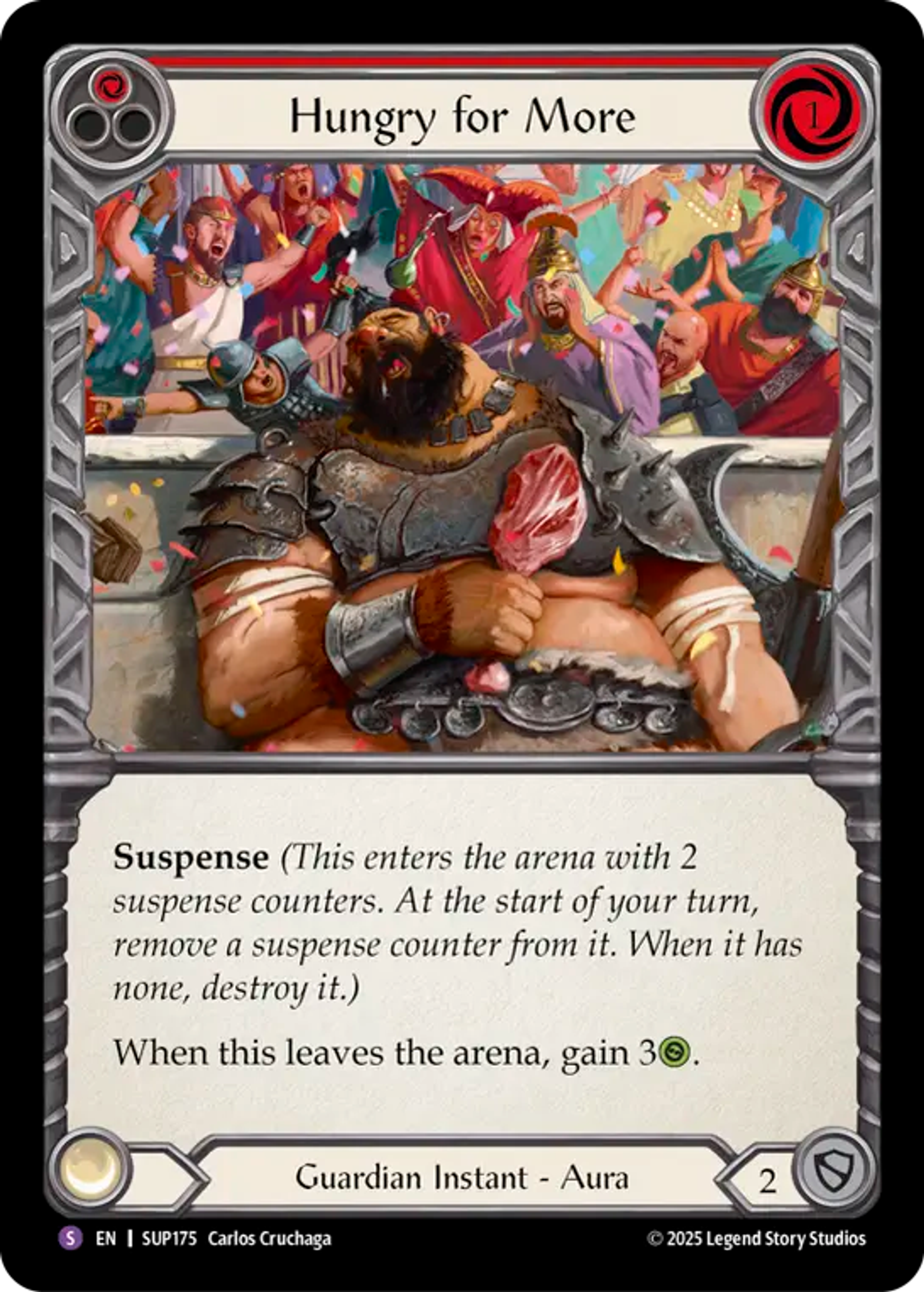 Hungry for More — Super Slam — Flesh and Blood