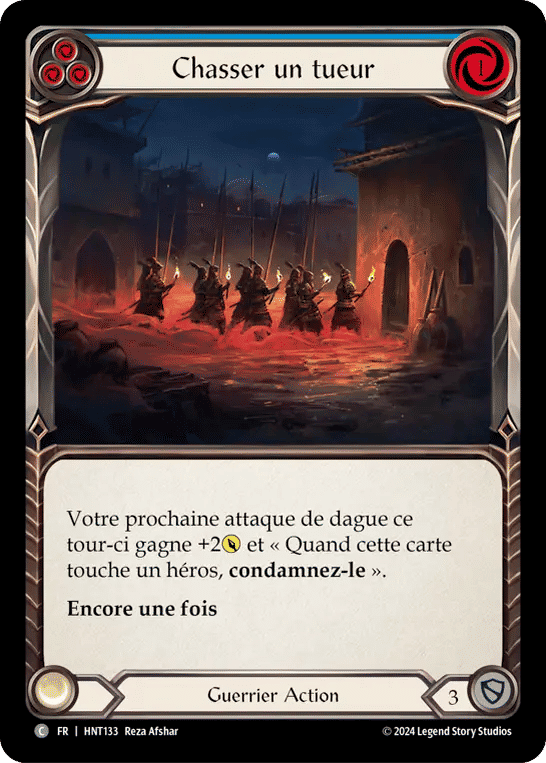 Chasser un tueur — The Hunted — Flesh and Blood