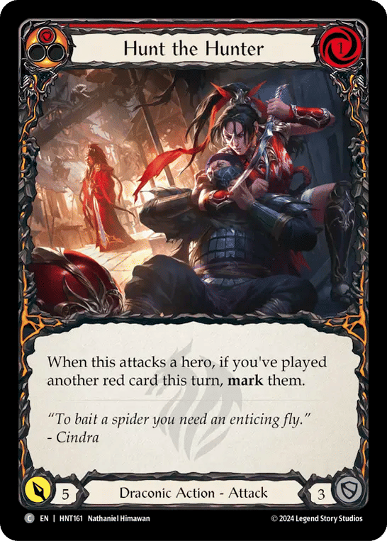 Hunt the Hunter (Red) — The Hunted — Flesh and Blood