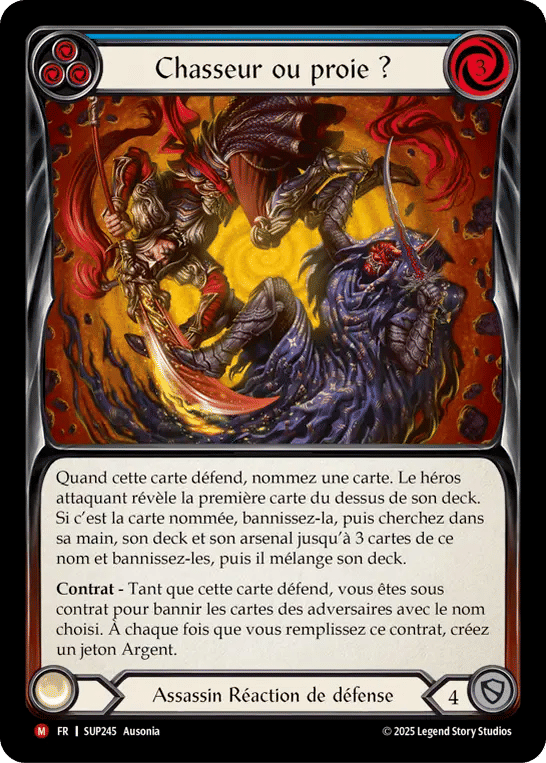 Chasseur ou proie ? — Super Slam — Flesh and Blood