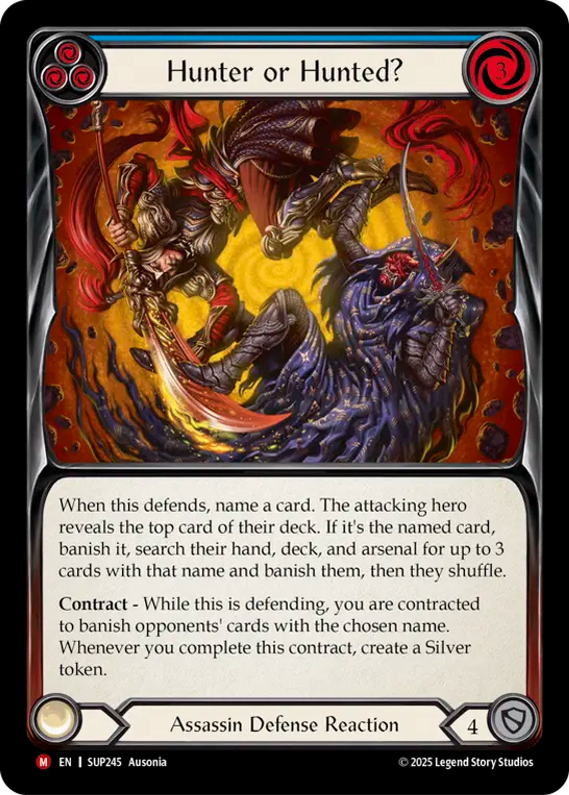 Hunter or Hunted? — Super Slam — Flesh and Blood
