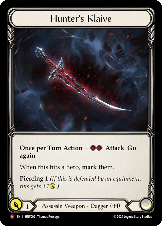 Hunter's Klaive — The Hunted — Flesh and Blood