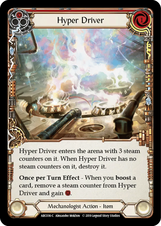 Hyper Driver (Red) — Arcane Rising — Flesh and Blood
