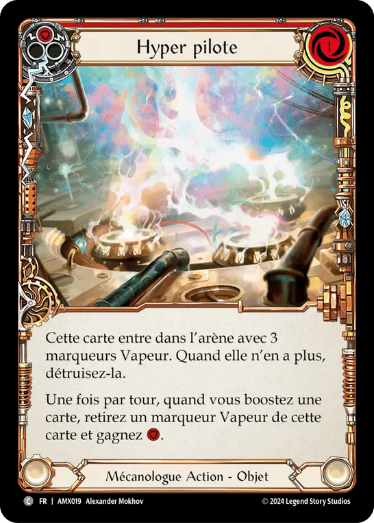 Hyper pilote — Armory Deck - Maxx 'The Hype' Nitro — Flesh and Blood