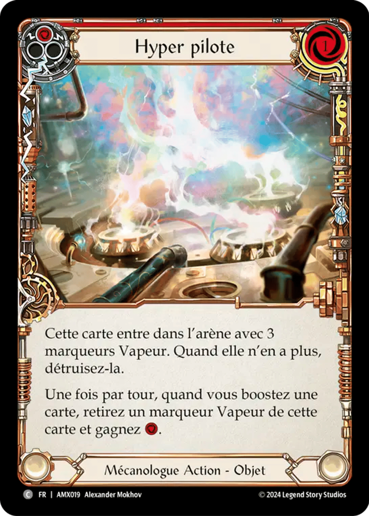 Hyper pilote from Armory Deck - Maxx 'The Hype' Nitro - Flesh and Blood