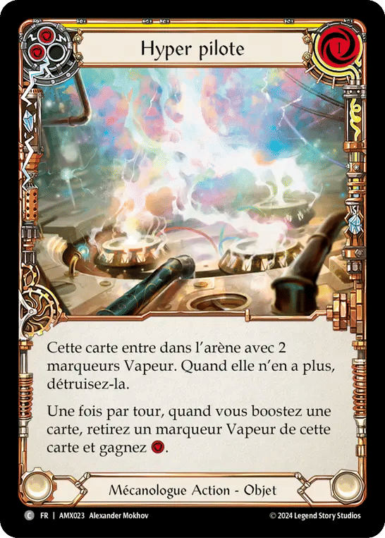 Hyper pilote — Armory Deck - Maxx 'The Hype' Nitro — Flesh and Blood