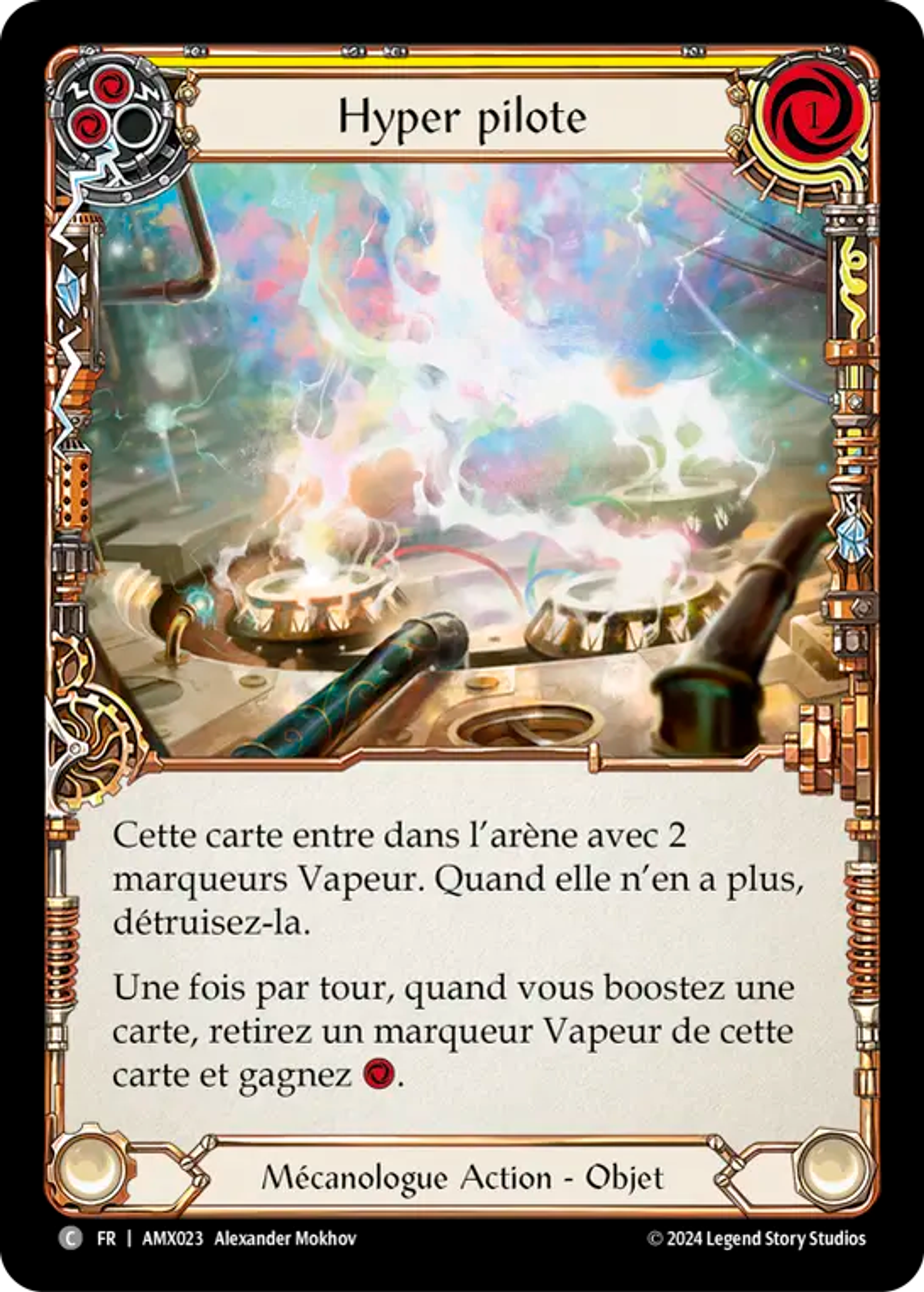 Hyper pilote — Armory Deck - Maxx 'The Hype' Nitro — Flesh and Blood