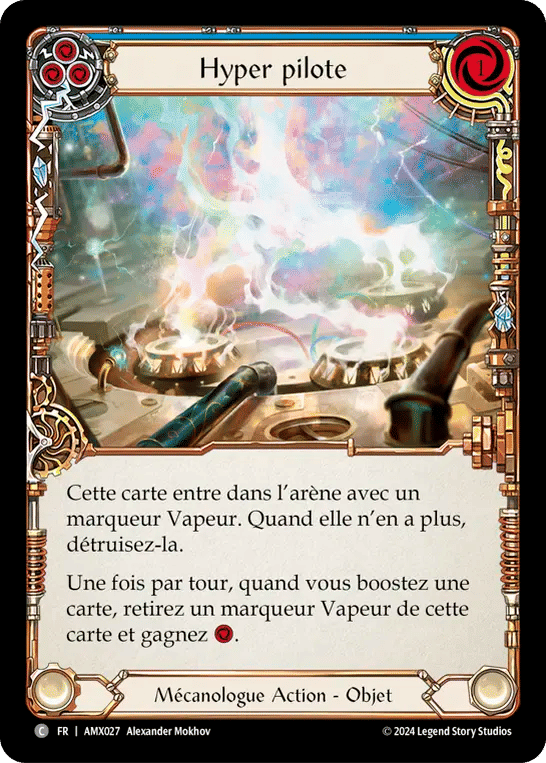 Hyper pilote — Armory Deck - Maxx 'The Hype' Nitro — Flesh and Blood